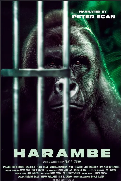 Movie poster "Harambe"