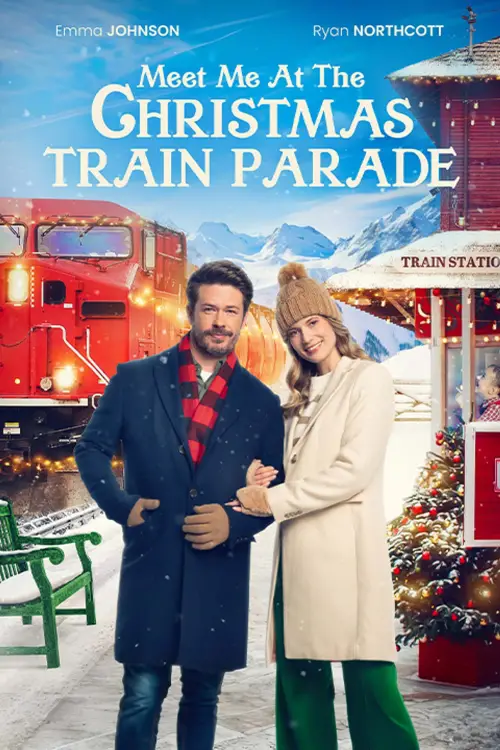 Movie poster "Meet Me at the Christmas Train Parade"