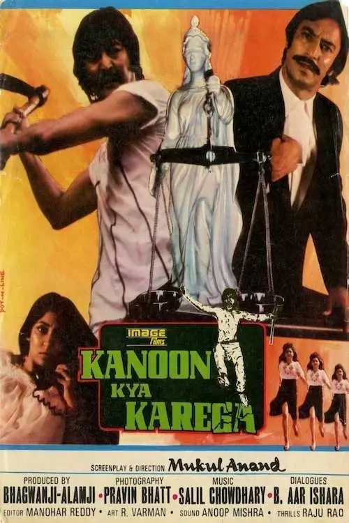 Movie poster "Kanoon Kya Karega"