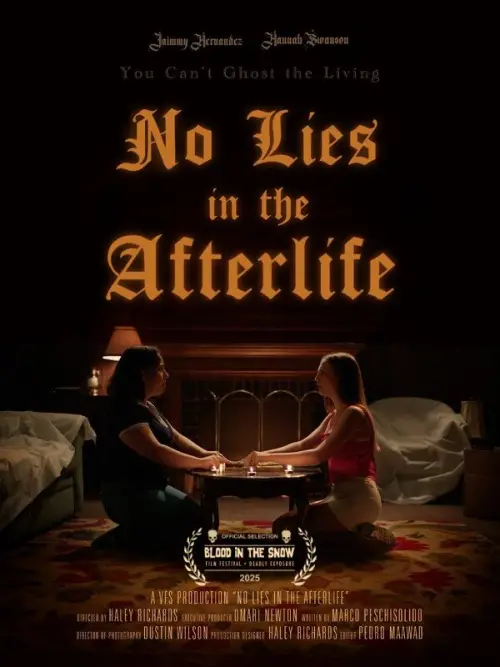 Movie poster "No Lies in the Afterlife"