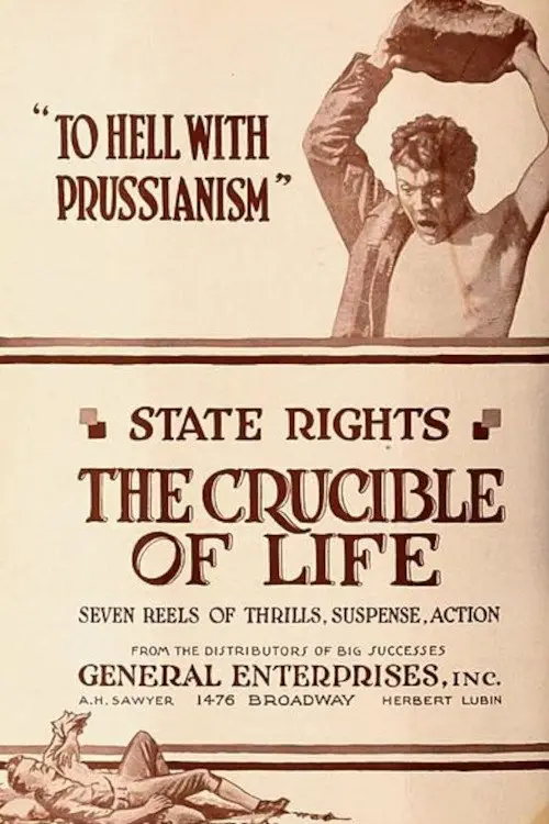 Movie poster "The Crucible of Life"