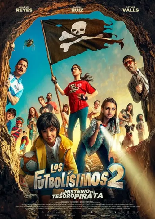 Movie poster "Los futbolísimos  2 y el misterio del tesoro pirata"