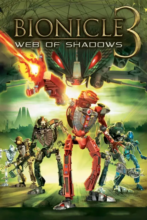 Movie poster "Bionicle 3: Web of Shadows"