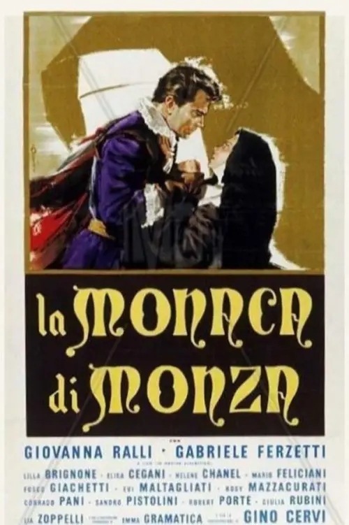 Movie poster "The Nun of Monza"