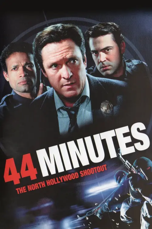 Movie poster "44 Minutes: The North Hollywood Shoot-Out"
