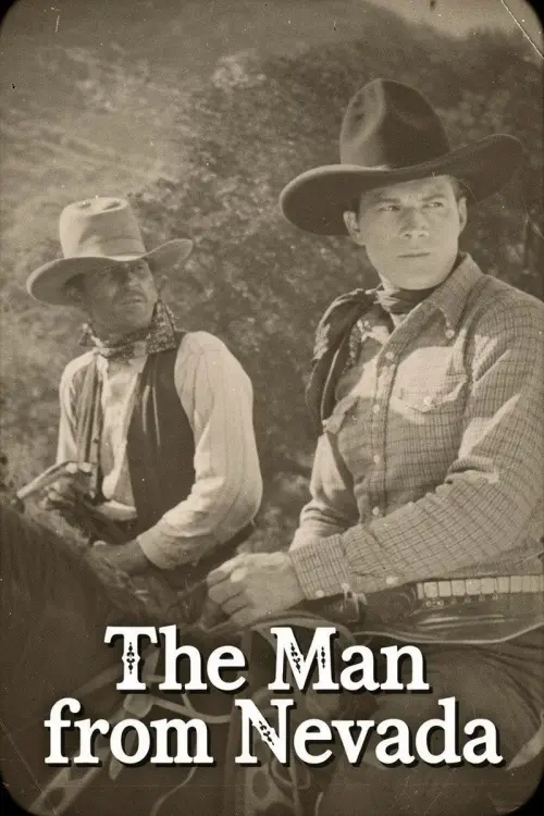 Movie poster "The Man from Nevada"