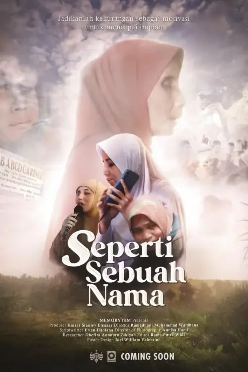 Movie poster "Seperti Sebuah Nama"