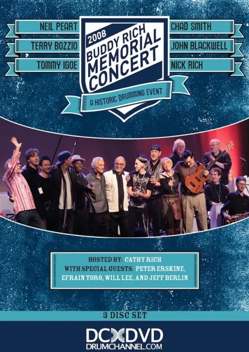 Movie poster "Buddy Rich Memorial Concert"