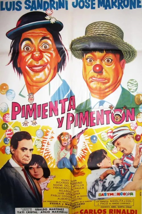 Movie poster "Pimienta y Pimentón"