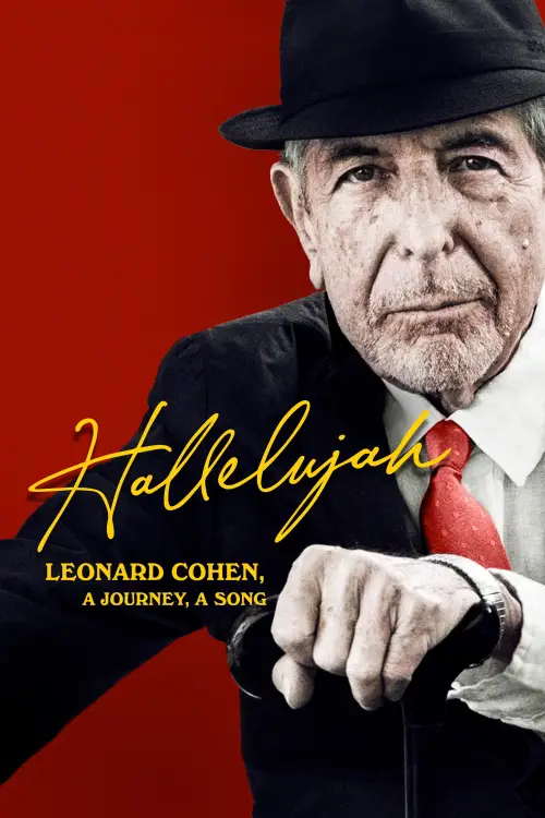 Movie poster "Hallelujah: Leonard Cohen, a Journey, a Song"