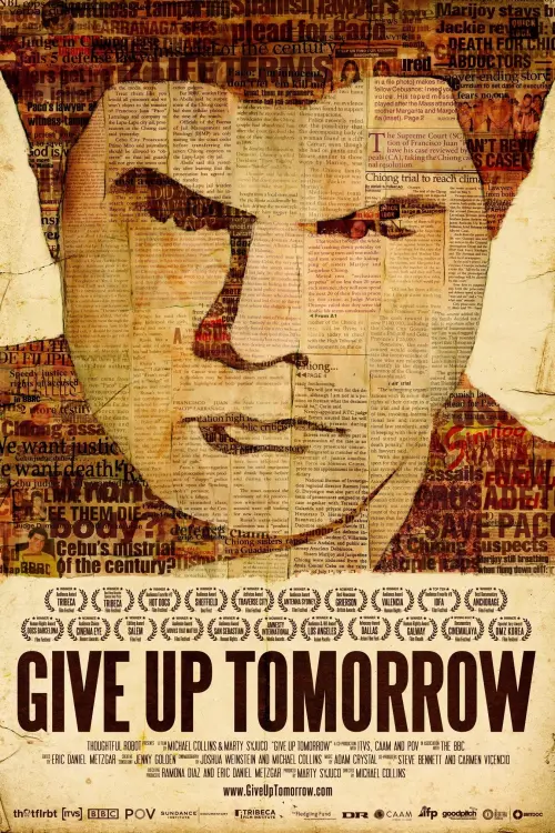 Movie poster "Give Up Tomorrow"