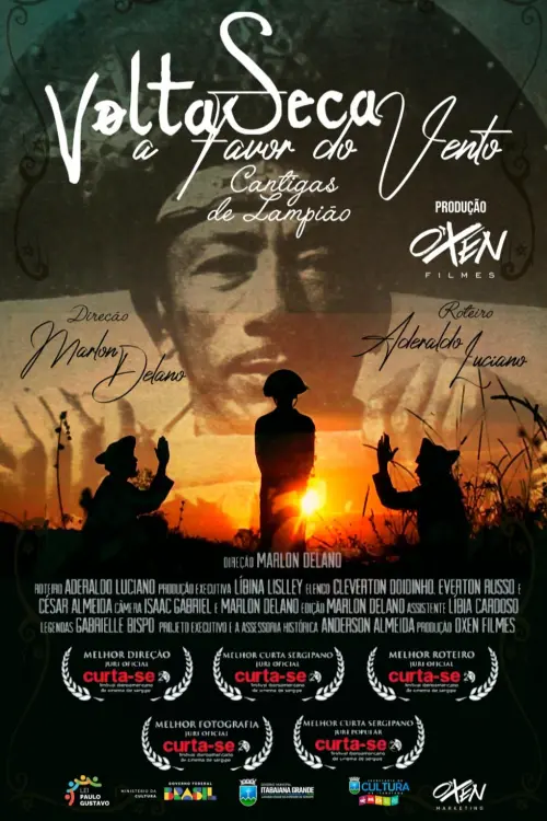 Movie poster "Volta Seca a Favor do Vento. Cantigas de Lampião"