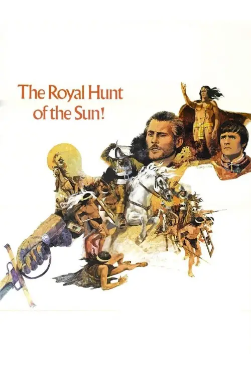 Movie poster "The Royal Hunt of the Sun"