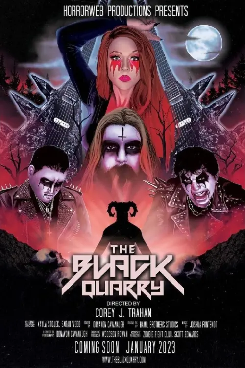 Movie poster "The Black Quarry"