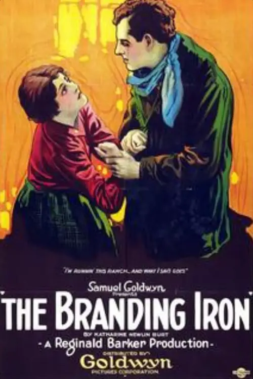 Movie poster "The Branding Iron"