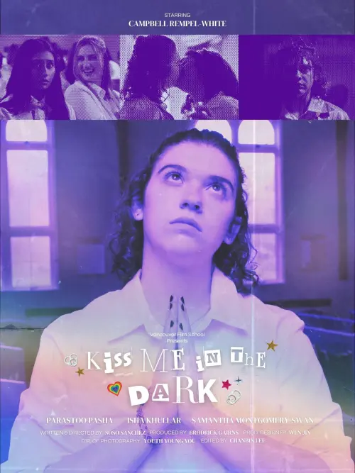 Movie poster "Kiss Me in the Dark"