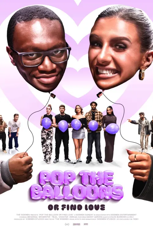 Movie poster "Pop the Balloons or Find Love"