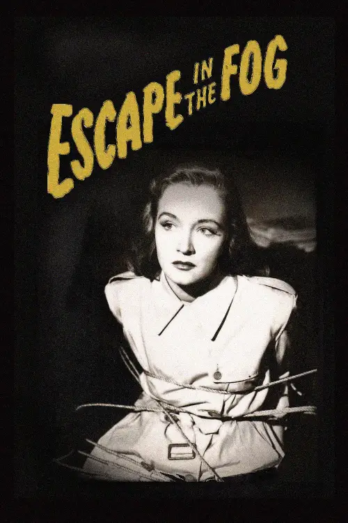 Movie poster "Escape in the Fog"