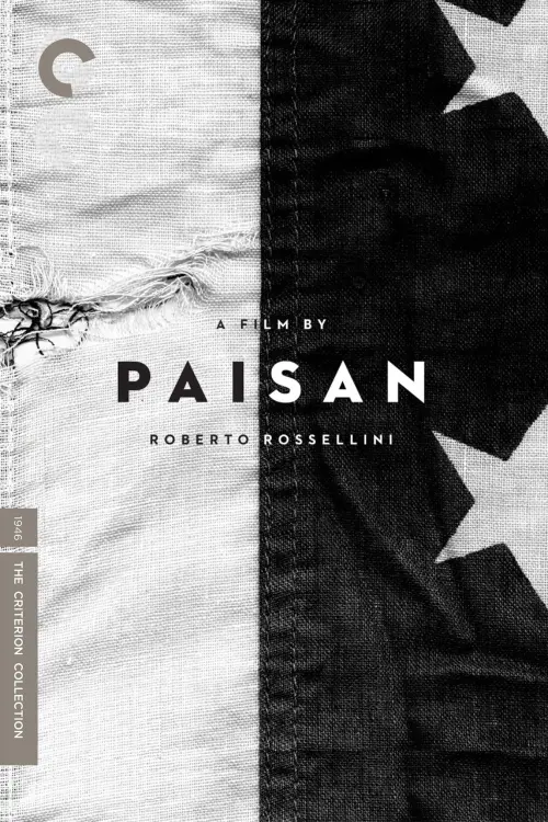 Movie poster "Paisan"