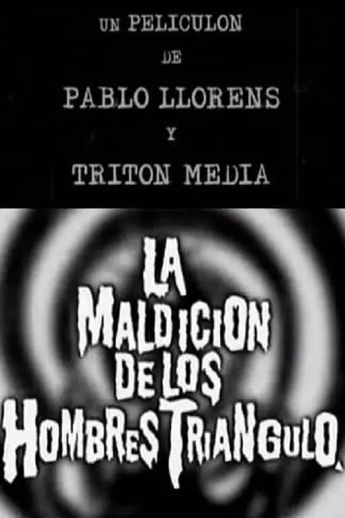 Movie poster "La maldición de los hombres triángulo"