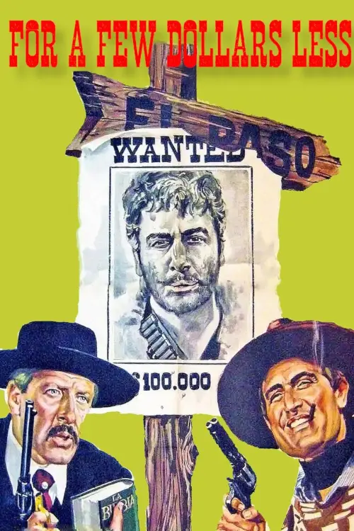 Movie poster "For a Few Dollars Less"
