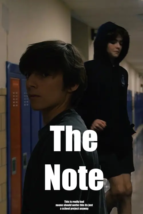 Movie poster "The Note"