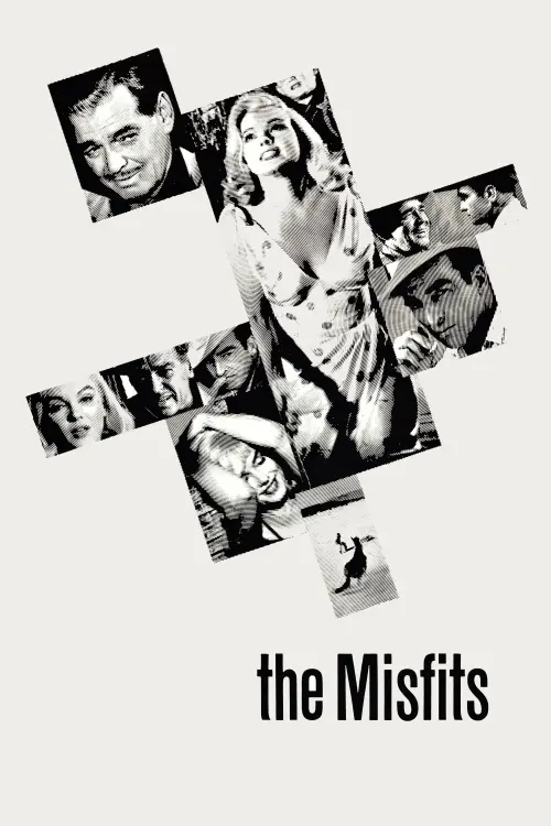 Movie poster "The Misfits"