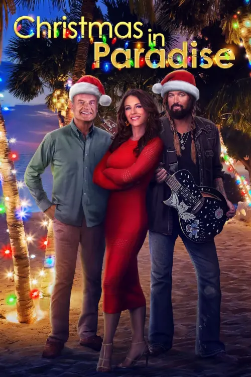 Movie poster "Christmas in Paradise"