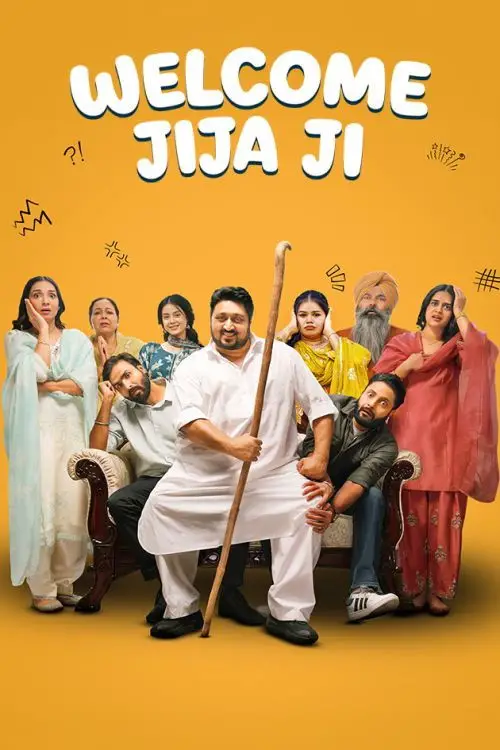 Movie poster "Welcome Jija Ji"