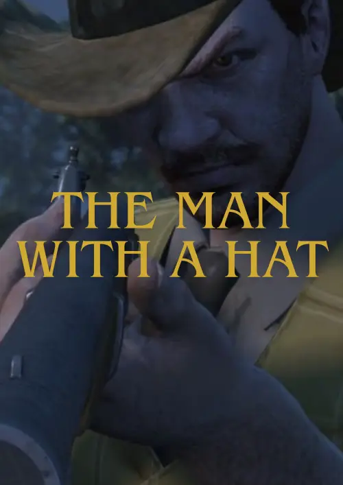 Movie poster "The Man with a Hat"