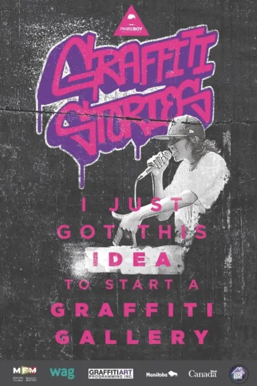 Movie poster "Graffiti Stories: From Dark Alleys to Bright Futures"