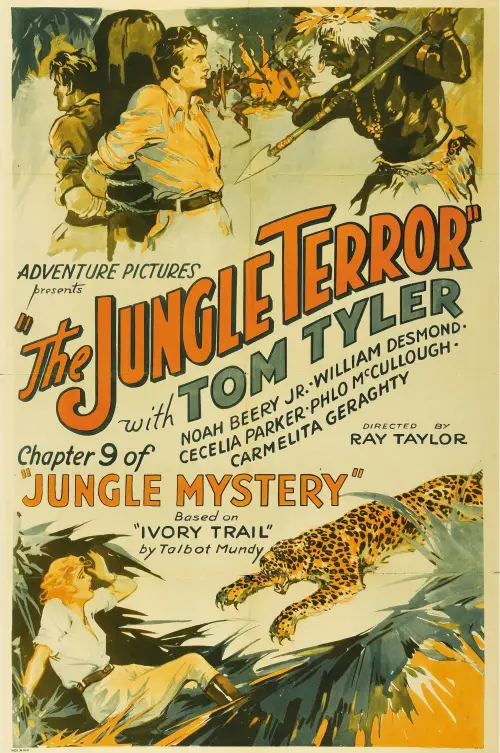 Movie poster "Jungle Mystery"