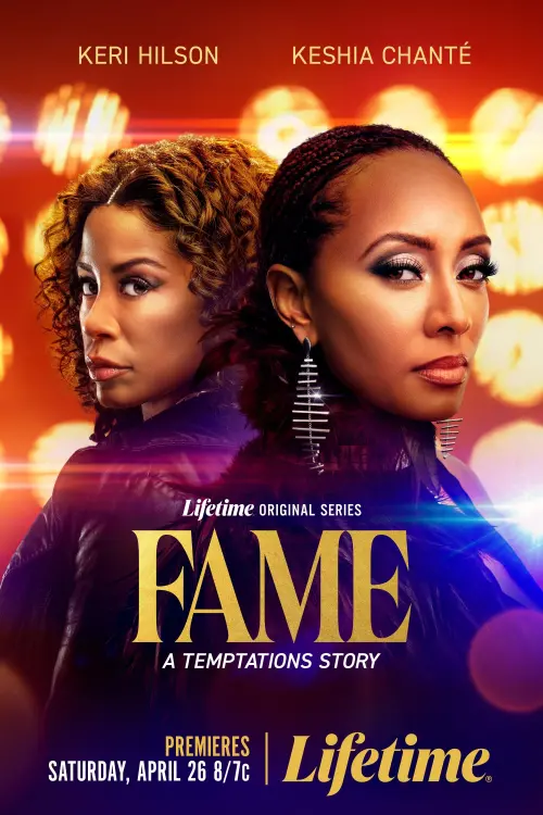 Movie poster "Fame: A Temptations Story"