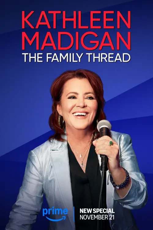 Movie poster "Kathleen Madigan: The Family Thread"