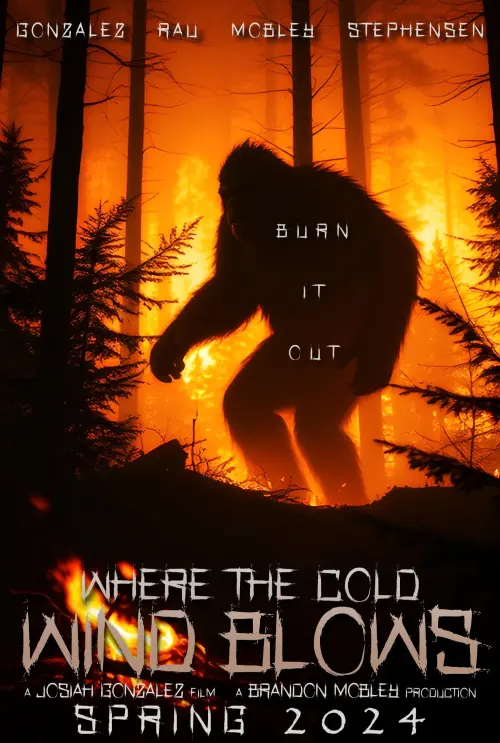 Movie poster "Where the Cold Wind Blows"