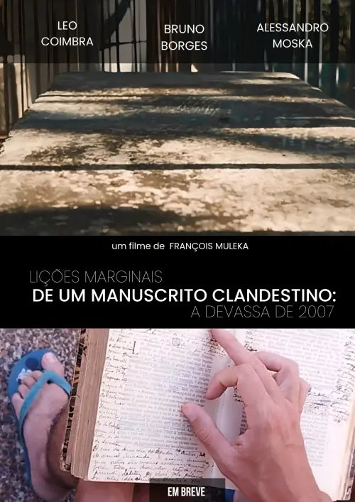 Movie poster "Lições Marginais de um Manuscrito Clandestino"