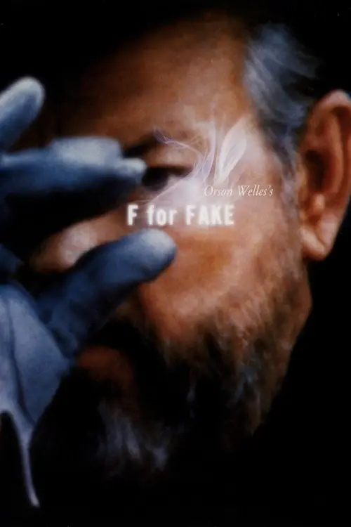 Movie poster "F for Fake"