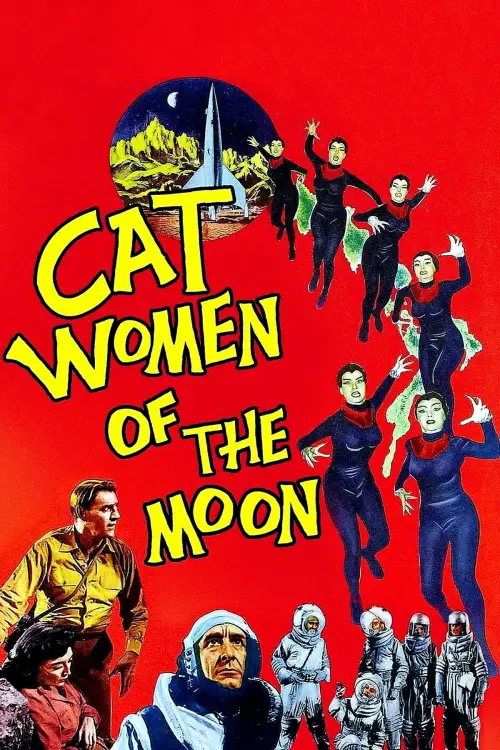 Movie poster "Cat-Women of the Moon"