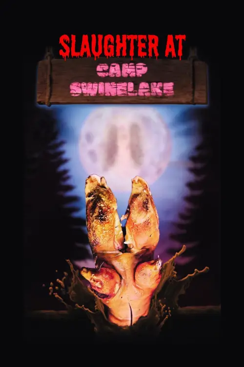 Movie poster "Slaughter at Camp Swinelake"