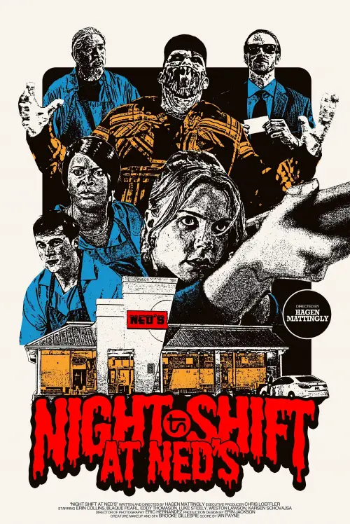 Movie poster "Night Shift at Ned