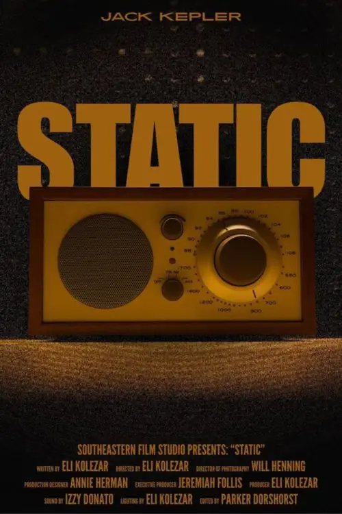 Movie poster "STATIC"