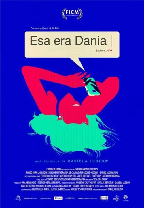 Movie poster "She was Dania"