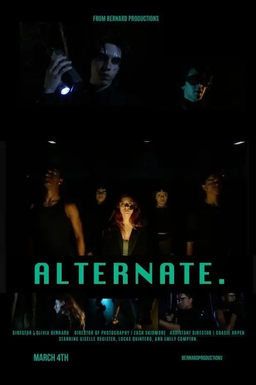 Movie poster "Alternate."