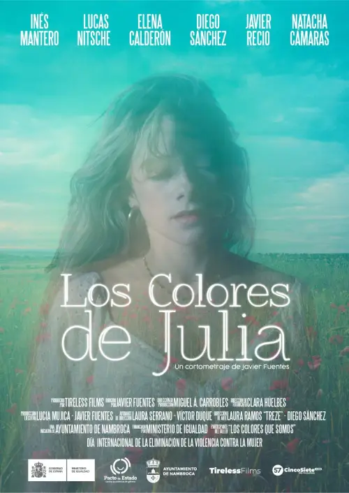 Movie poster "Los colores de Julia"