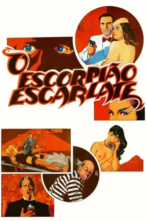 Movie poster "The Scarlet Scorpion"