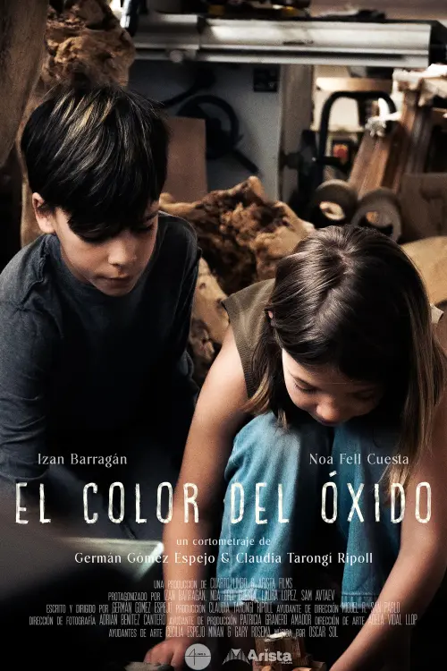 Movie poster "El color del óxido"