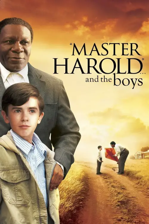 Movie poster "Master Harold... and the Boys"