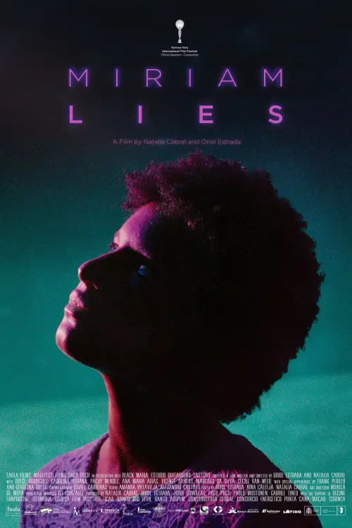 Movie poster "Miriam Lies"