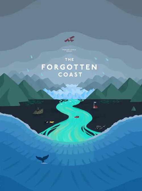 Movie poster "The Forgotten Coast"
