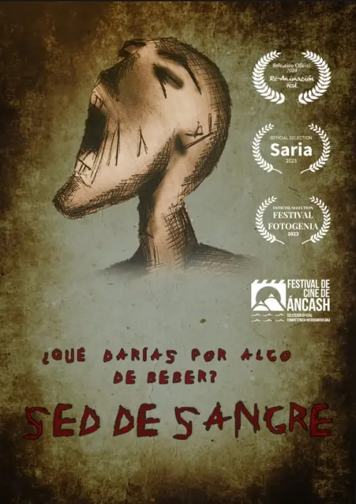 Movie poster "Sed de Sangre"